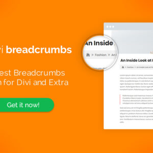 Divi Breadcrumbs