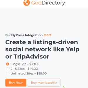 GeoDirectory Buddypress Integration