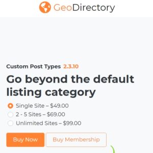 GeoDirectory Custom Post Types