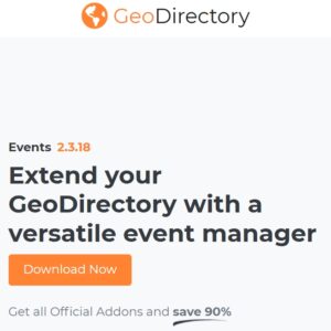 GeoDirectory Events