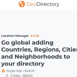 GeoDirectory Location Manager
