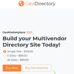 GeoDirectory Marketplace