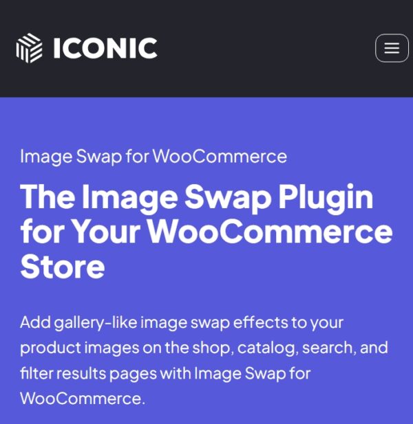 Iconic Image Swap for WooCommerce