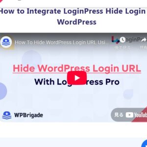 LoginPress Hide Login