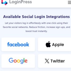 LoginPress Social Login
