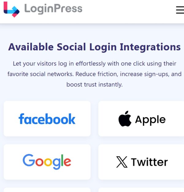 LoginPress Social Login