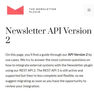 Newsletter API