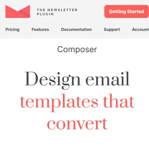 Newsletter Extended Composer Blocks