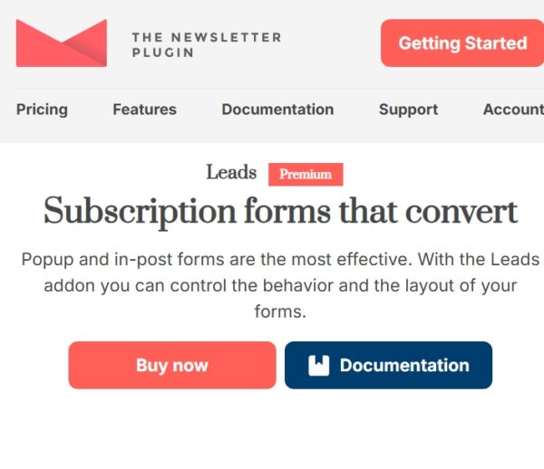 Newsletter Leads