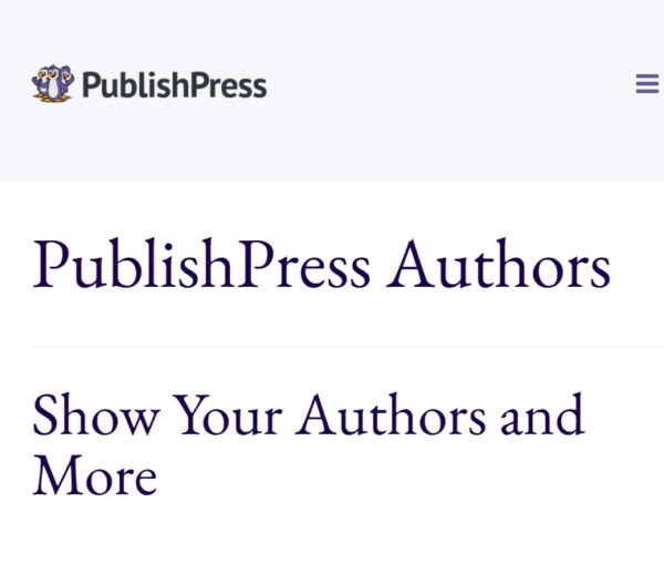PublishPress Authors Pro