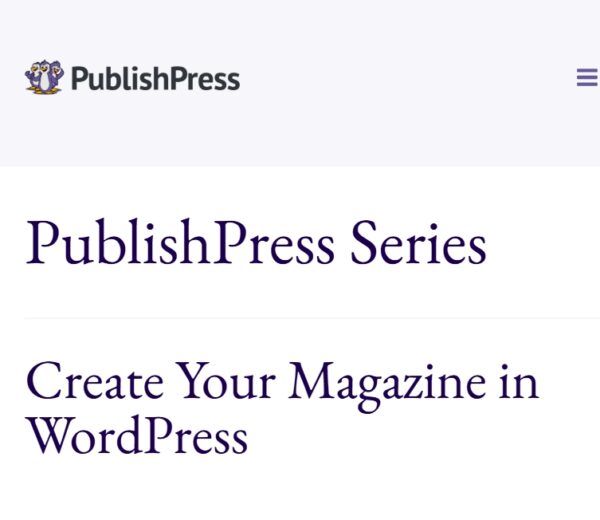 PublishPress Series Pro