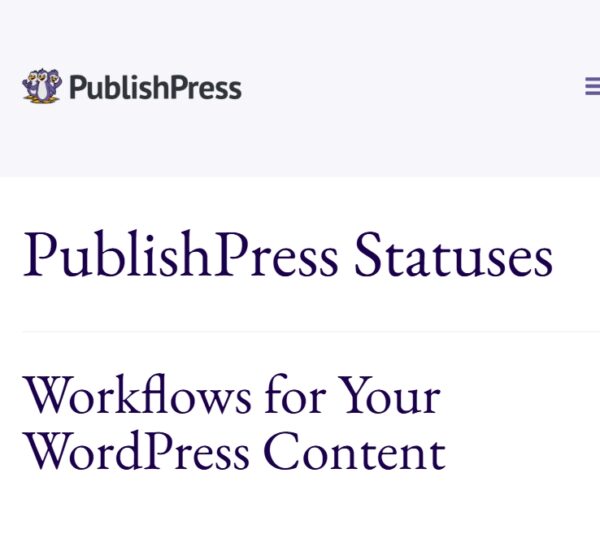 PublishPress Statuses Pro
