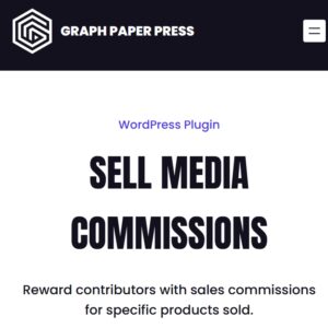 Sell Media Commissions Addon