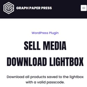Sell Media Download Lightbox Addon