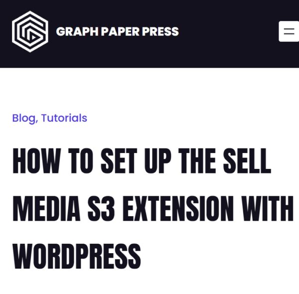 Sell Media S3