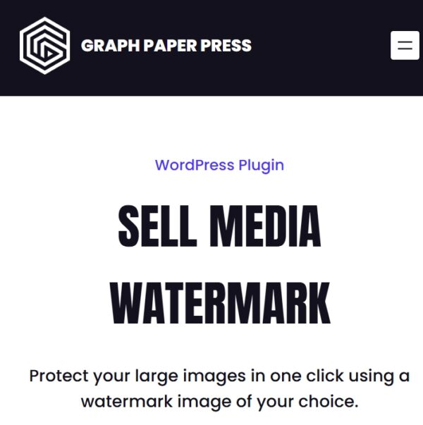 Sell Media Watermark Addon