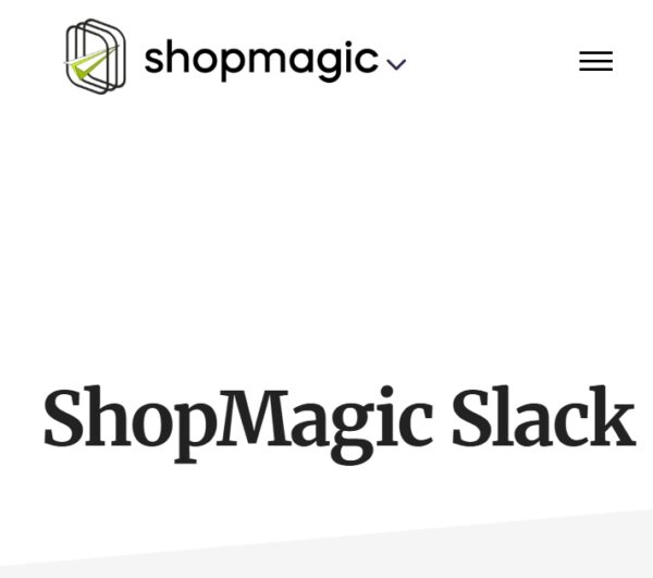 ShopMagic Slack