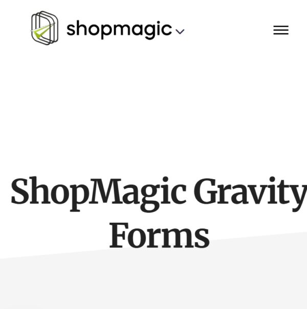 Shopmagic for Gravity Forms