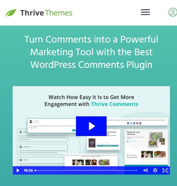 Thrive Comments