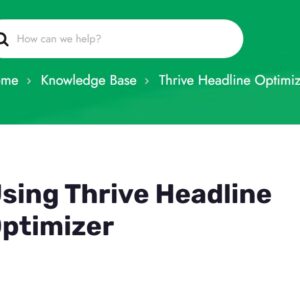 Thrive Headline Optimizer