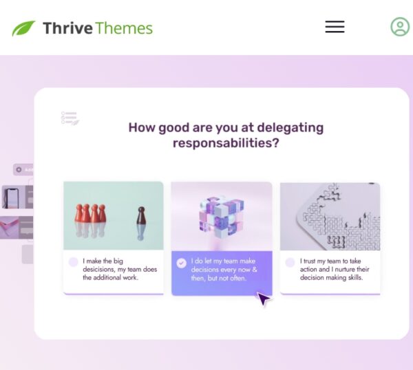 Thrive Quiz Builder