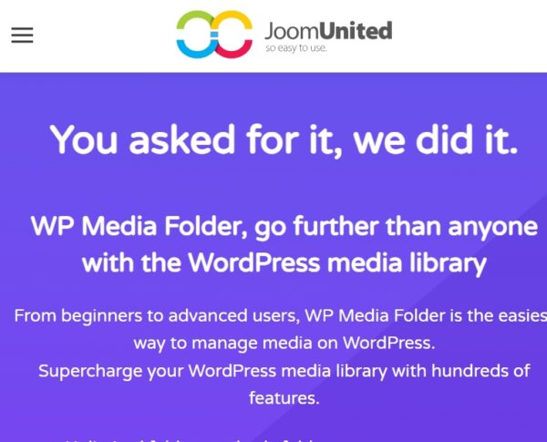 WP Media folder Addon