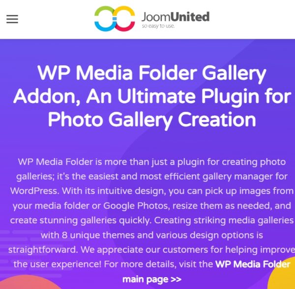 WP Media folder Gallery Addon