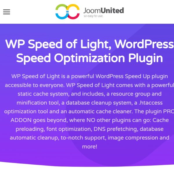 WP Speed of Light Pro Addon