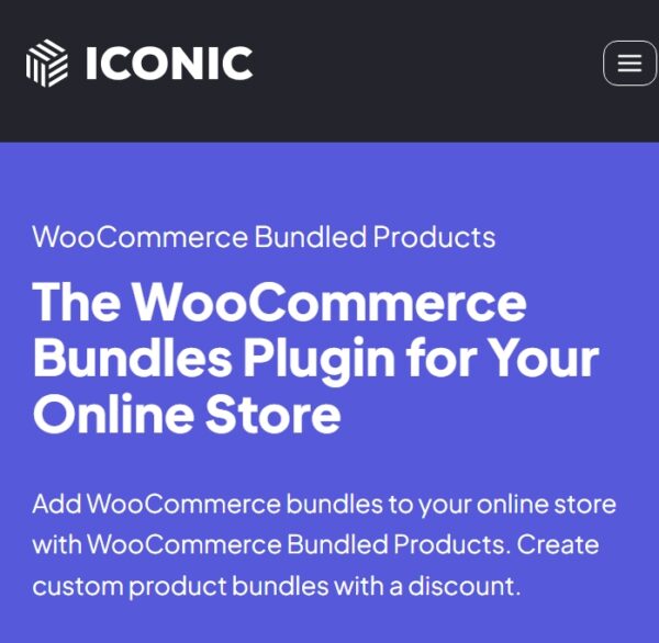WooCommerce Bundled Products