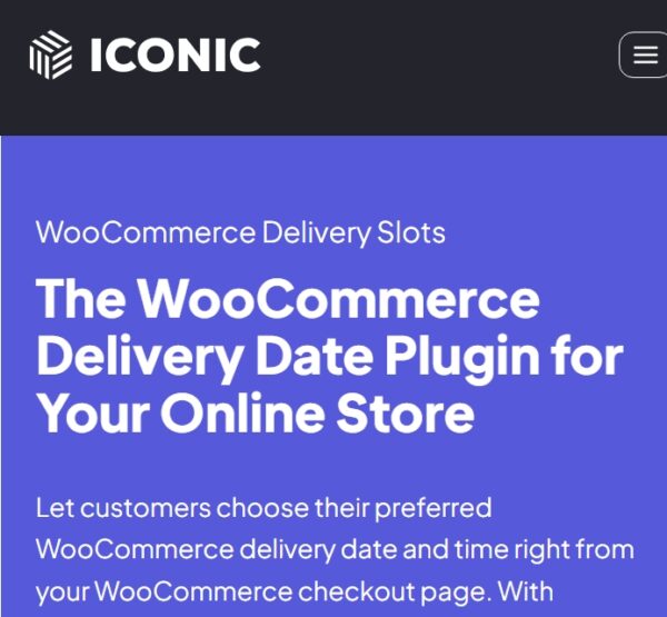 WooCommerce Delivery Slots