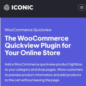 WooCommerce QuickTray