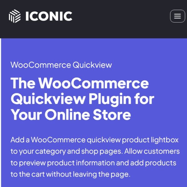 WooCommerce QuickTray