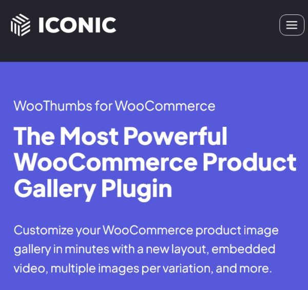 Iconic WooThumbs for WooCommerce