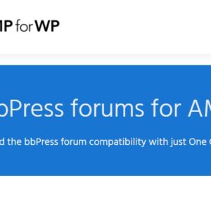 bbPress Forums for AMP