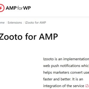 iZooto for AMP