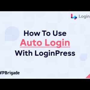 LoginPress Auto Login