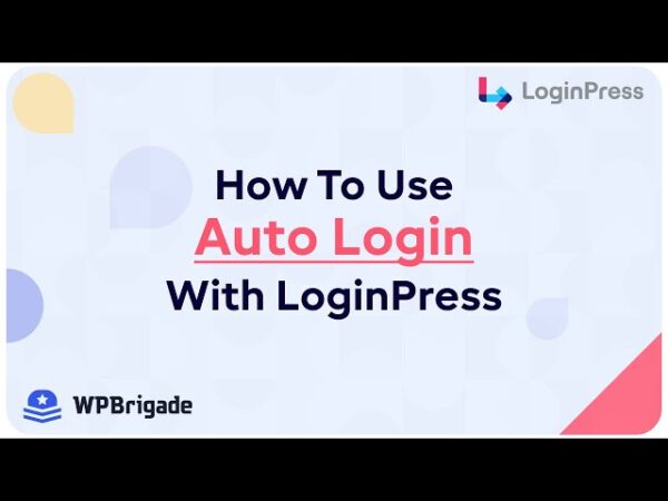 LoginPress Auto Login