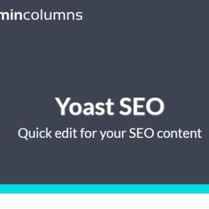 Admin Columns Pro Yoast SEO