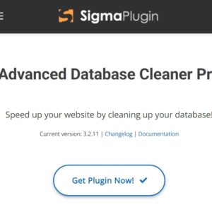 Advanced Database Cleaner PRO