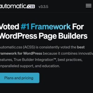 Automatic.css Plugin