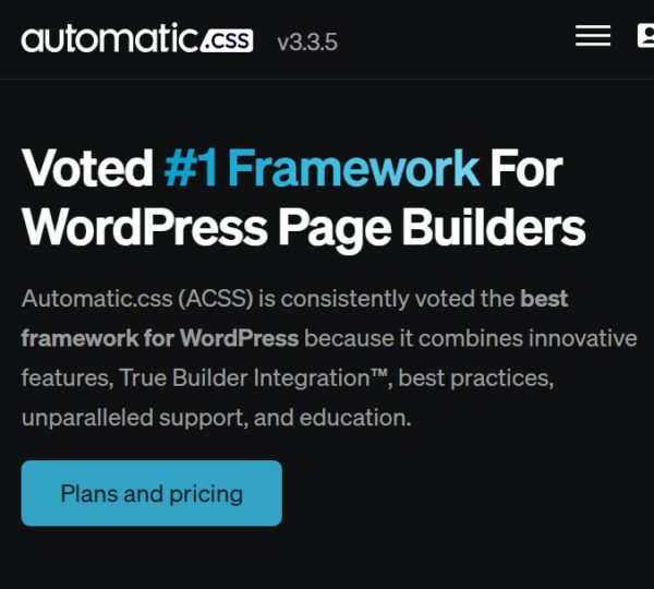 Automatic.css Plugin