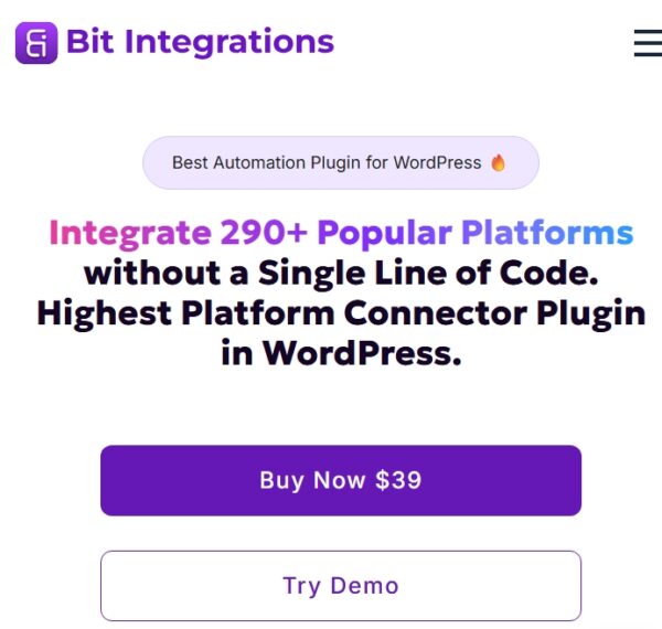 Bit Integrations Pro