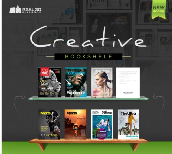 Bookshelf Addon for Real 3D FlipBook