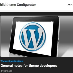 Child Theme Configurator Pro