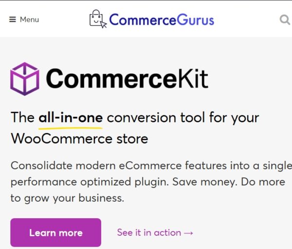 CommerceGurus CommerceKit