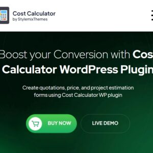 Cost Calculator Builder PRO