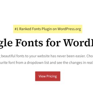 Fonts Plugin Pro