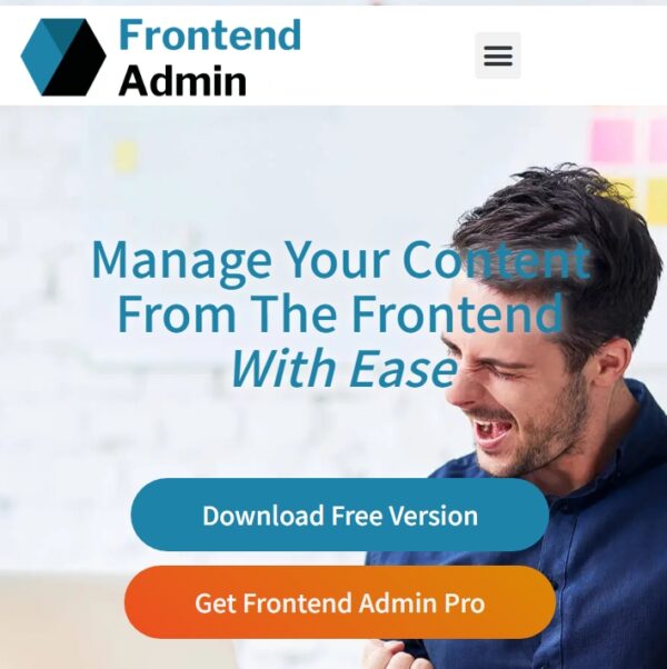 Frontend Admin Pro