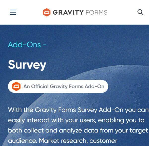 Gravity Forms Survey