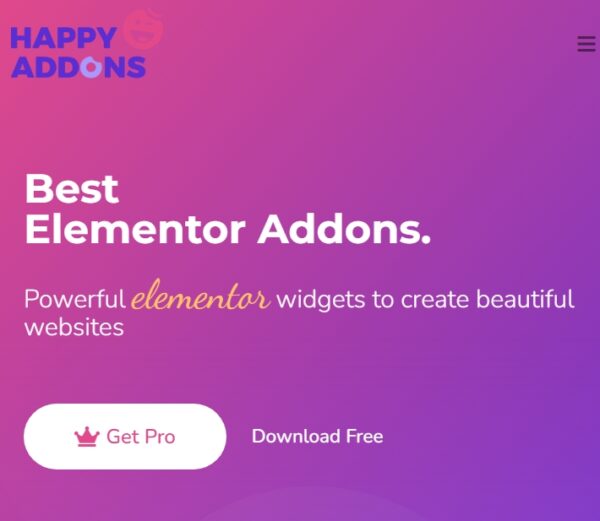 Happy Elementor Addons Pro